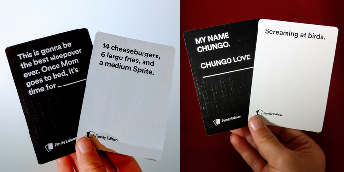 game review cards against humanity family edition
