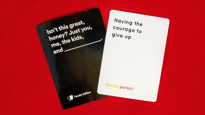 kinderperfect and cah family edition